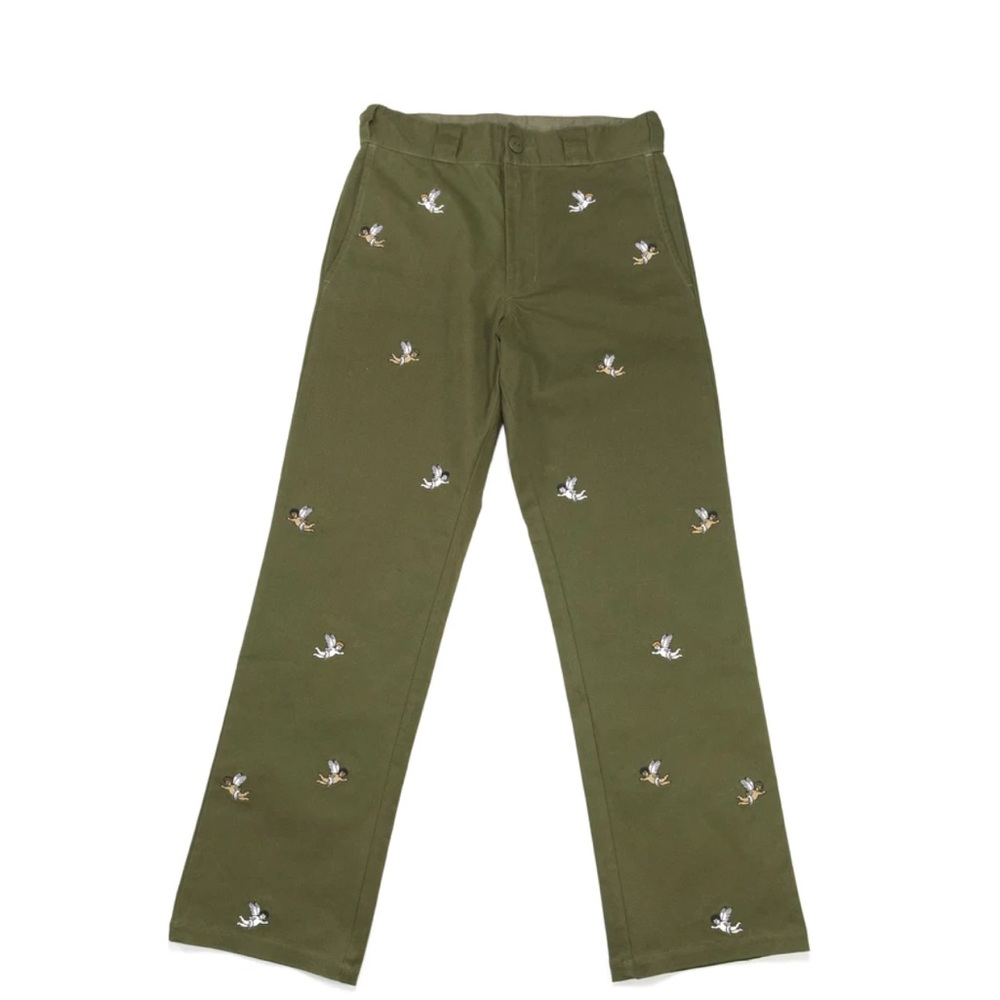 Hot Lava Cherub Embroidered Workpant